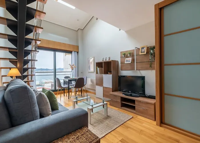 Apartmán Atico Centrico Con Vistas Al Mar *